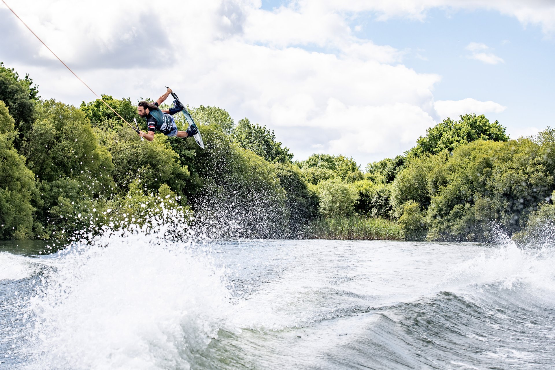 Jonty Green at the 2022 Malibu Boats UK Wakeboard And Wakesurf Nationals